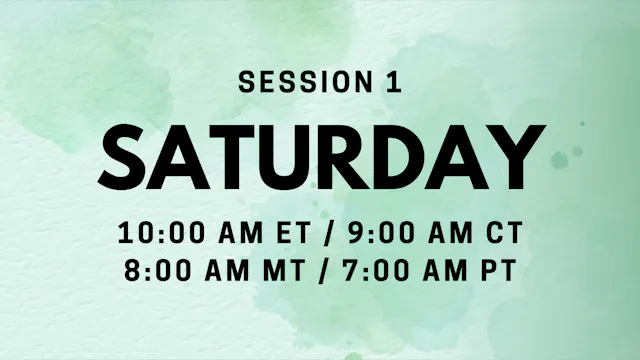 Nov 14 | 10:00am ET | Prenatal Education Bootcamp - Session 1