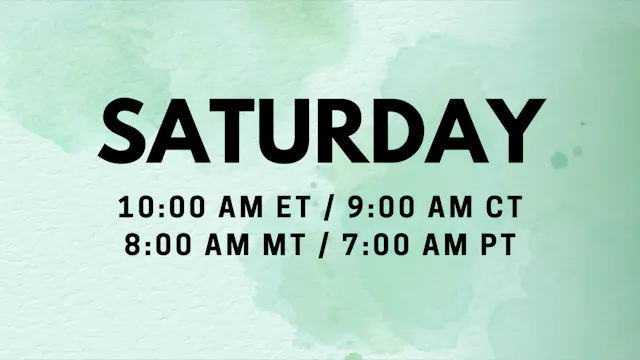 Jun 27 | 10:00am ET | Coping and Comfort