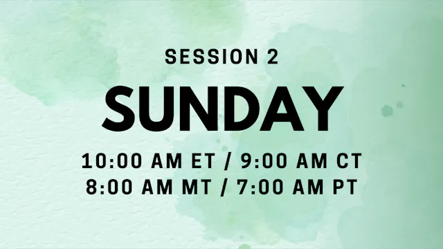 Nov 15 | 10:00am ET | Prenatal Education Bootcamp - Session 2