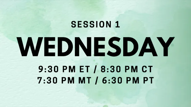Sep 02 | 9:30pm ET | Prenatal Education Bootcamp - Session 1