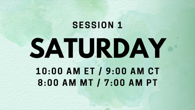 Oct 11 | 10:00am ET | Prenatal Education Bootcamp - Session 1