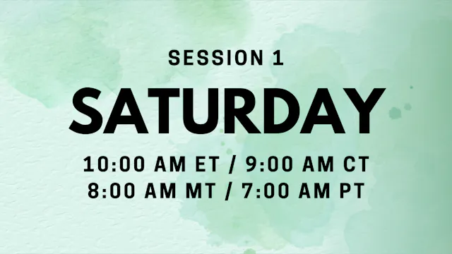 Aug 29 | 10:00am ET | Prenatal Education Bootcamp - Session 1