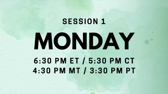 Oct 12 | 6:30pm ET | Prenatal Education Bootcamp - Session 1