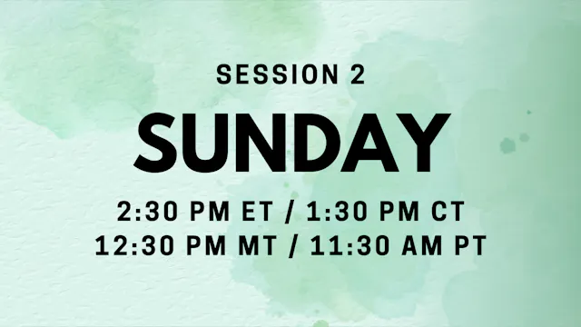 Nov 22 | 2:30pm ET | Prenatal Education Bootcamp - Session 2