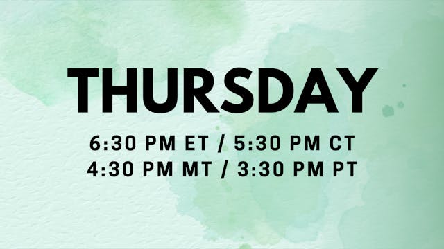 Jan 08 | 6:30pm ET | Perinatal Mental Health