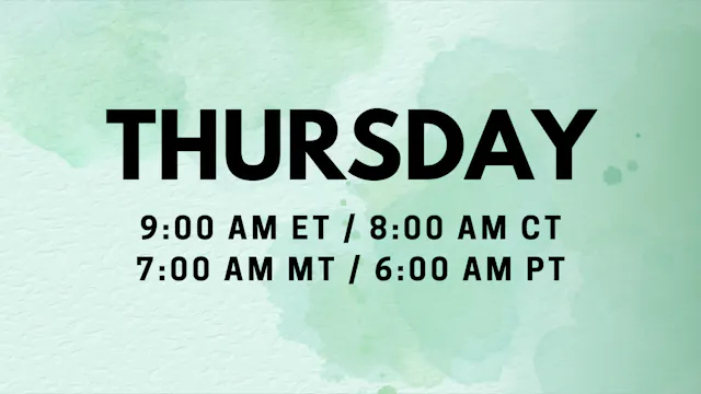 Nov 05 | 8:00am ET | Perinatal Movement and Mindfulness