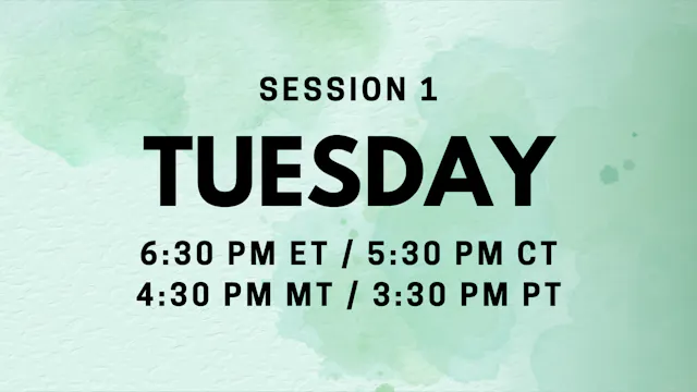 Nov 24 | 6:30pm ET | Prenatal Education Bootcamp - Session 1
