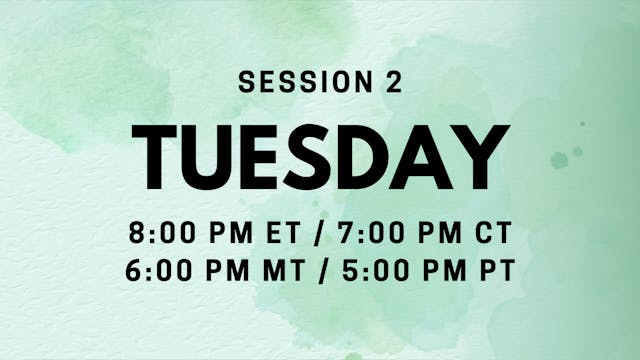 Oct 07 | 8:00pm ET | Prenatal Education Bootcamp - Session 2