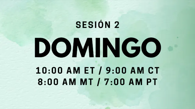 15 de noviembre | 10:00am ET | Bootcamp Prenatal - Sesión 2
