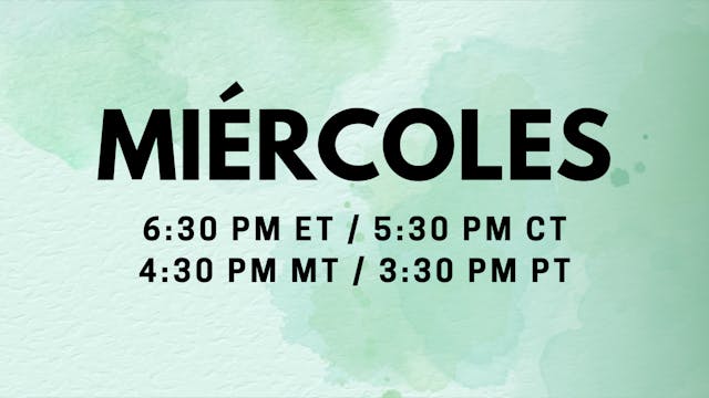11 de febrero | 6:30pm ET | Lactancia 101