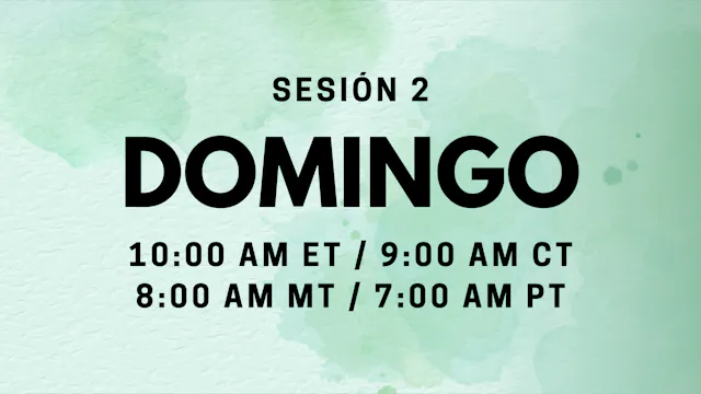 26 de abril | 10:00am ET | Bootcamp Prenatal - Sesión 2