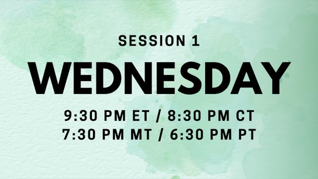 Dec 03 | 9:30pm ET | Prenatal Education Bootcamp - Session 1