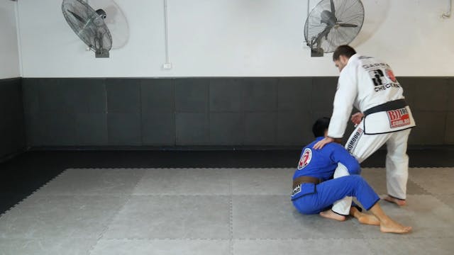 MANOEUVERING PAST THE LEGS - SEATED O...