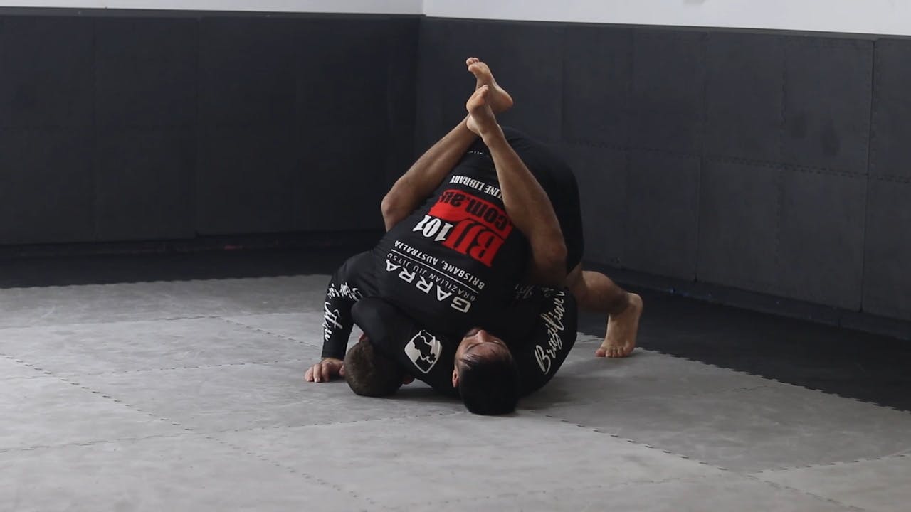 DEFENDING THE FRONT HEAD LOCK CHOKE GUILLOTINE CLOSED GUARD STACK