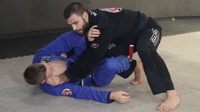 FINDING THE CROSS FACE - HALF GUARD -...