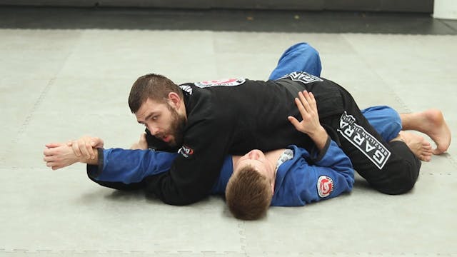 FINDING THE CROSS FACE - HALF GUARD -...