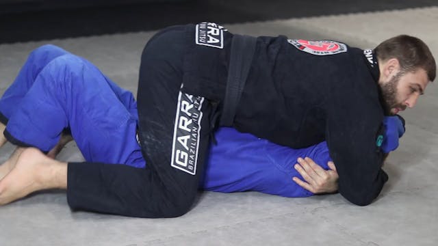 FINDING THE CROSS FACE - HALF GUARD -...