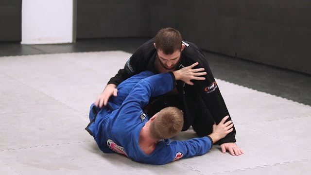 FINDING THE CROSS FACE - HALF GUARD -...