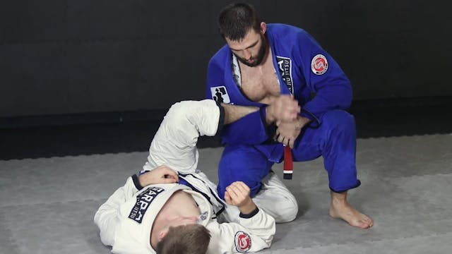 PINNING THE HIPS - HALF GUARD - PASSI...