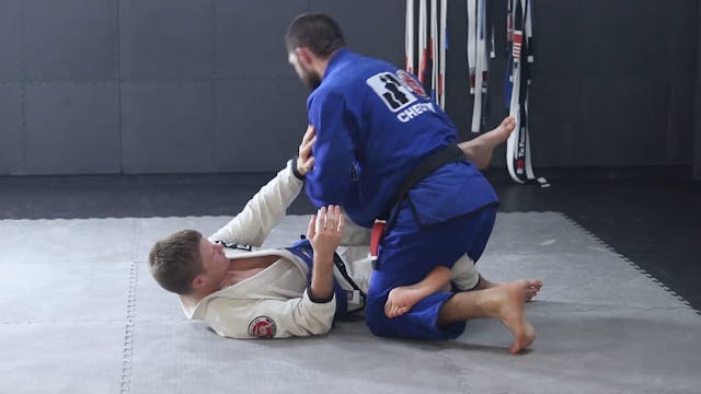 PINNING THE HIPS - HALF GUARD - FOOT ...