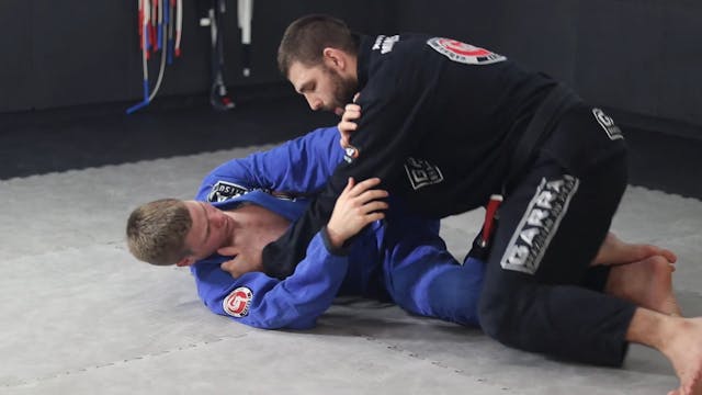 FINDING THE CROSS FACE - HALF GUARD -...