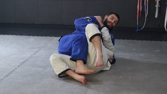 PINNING THE HIPS - HALF GUARD - SHIN ...