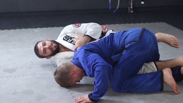 Z HALF GUARD - ARM DRAG BACKTAKE - BA...