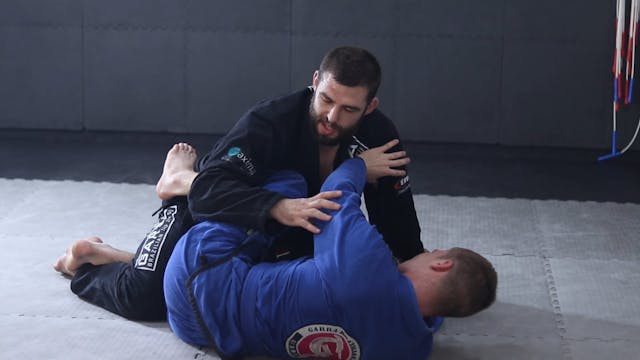 FINDING THE CROSS FACE - HALF GUARD -...
