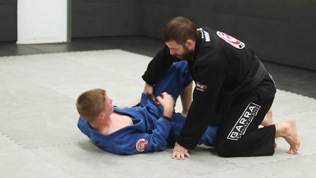 FINDING THE CROSS FACE - HALF GUARD -...