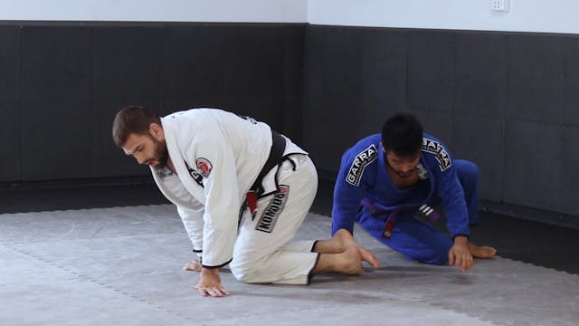 ESCAPING THE BOTTOM PIN - KNEE ON BEL...