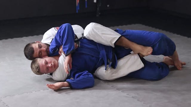 COYOTE HALF GUARD - LIMPARM BACKTAKE ...