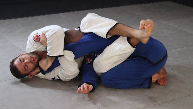 CROSSING THE ARM - CLOSED GUARD - ARM...