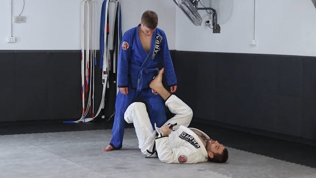 FINDING THE LEGS - SEATED GUARD - ANK...