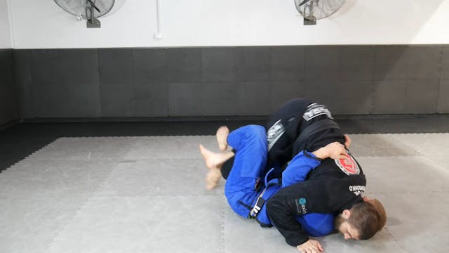 FINDING THE CROSS FACE - HALF GUARD -...