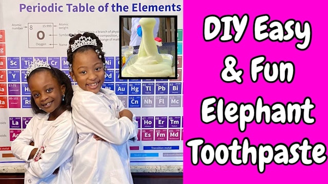 DIY Elephant Toothpaste