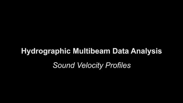 27) MBES Sound Velocity Profiles (Updated)