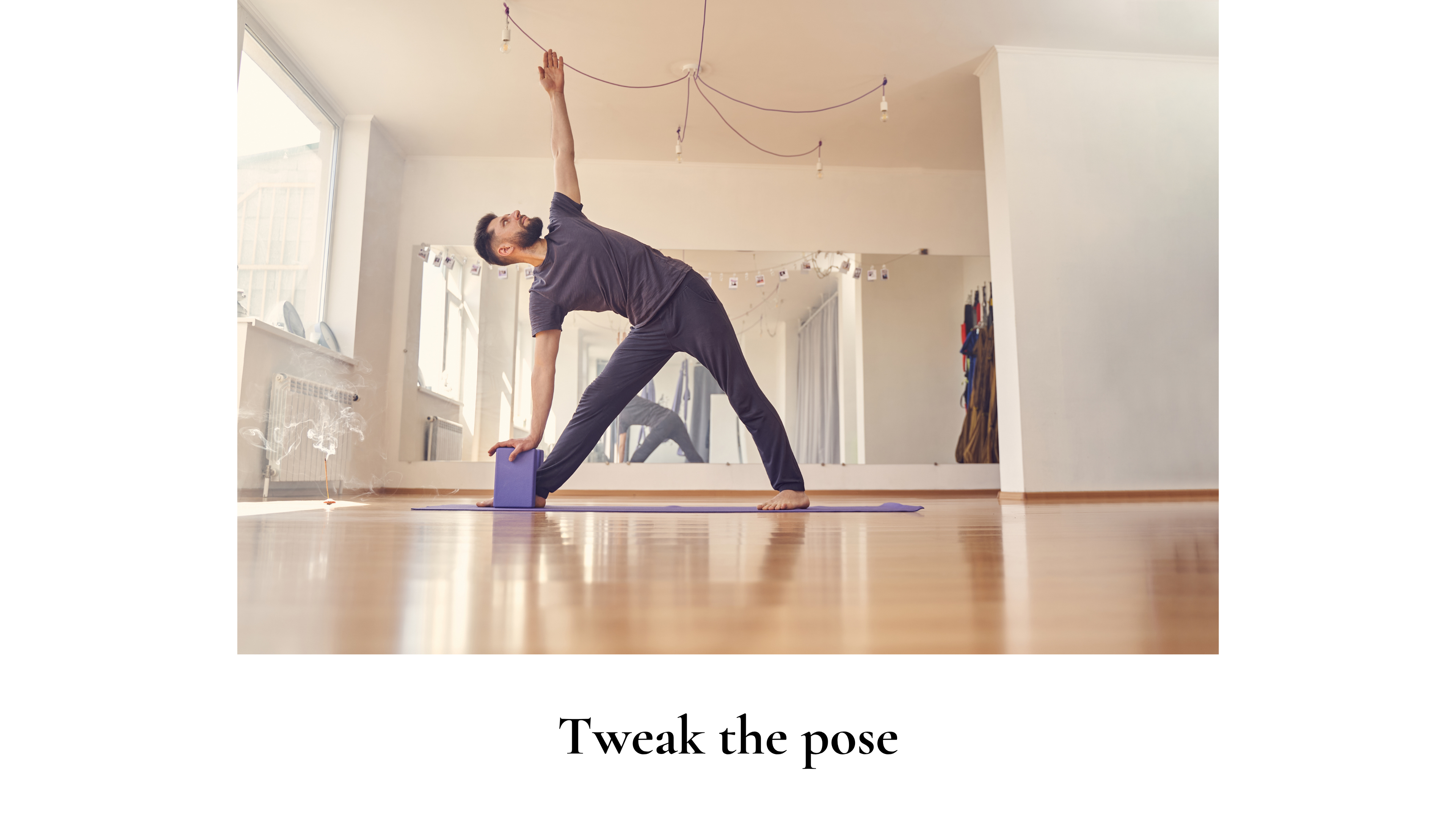 tweak the pose