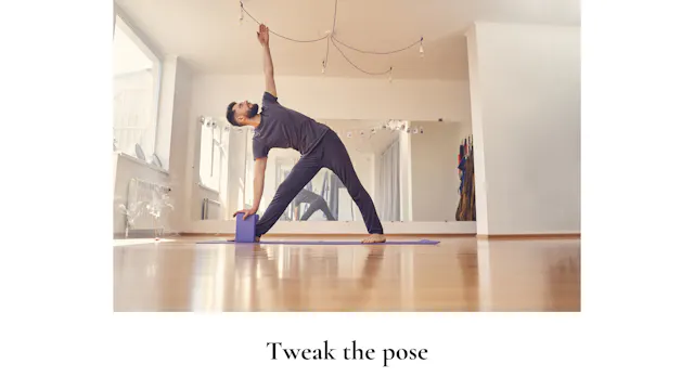 tweak the pose