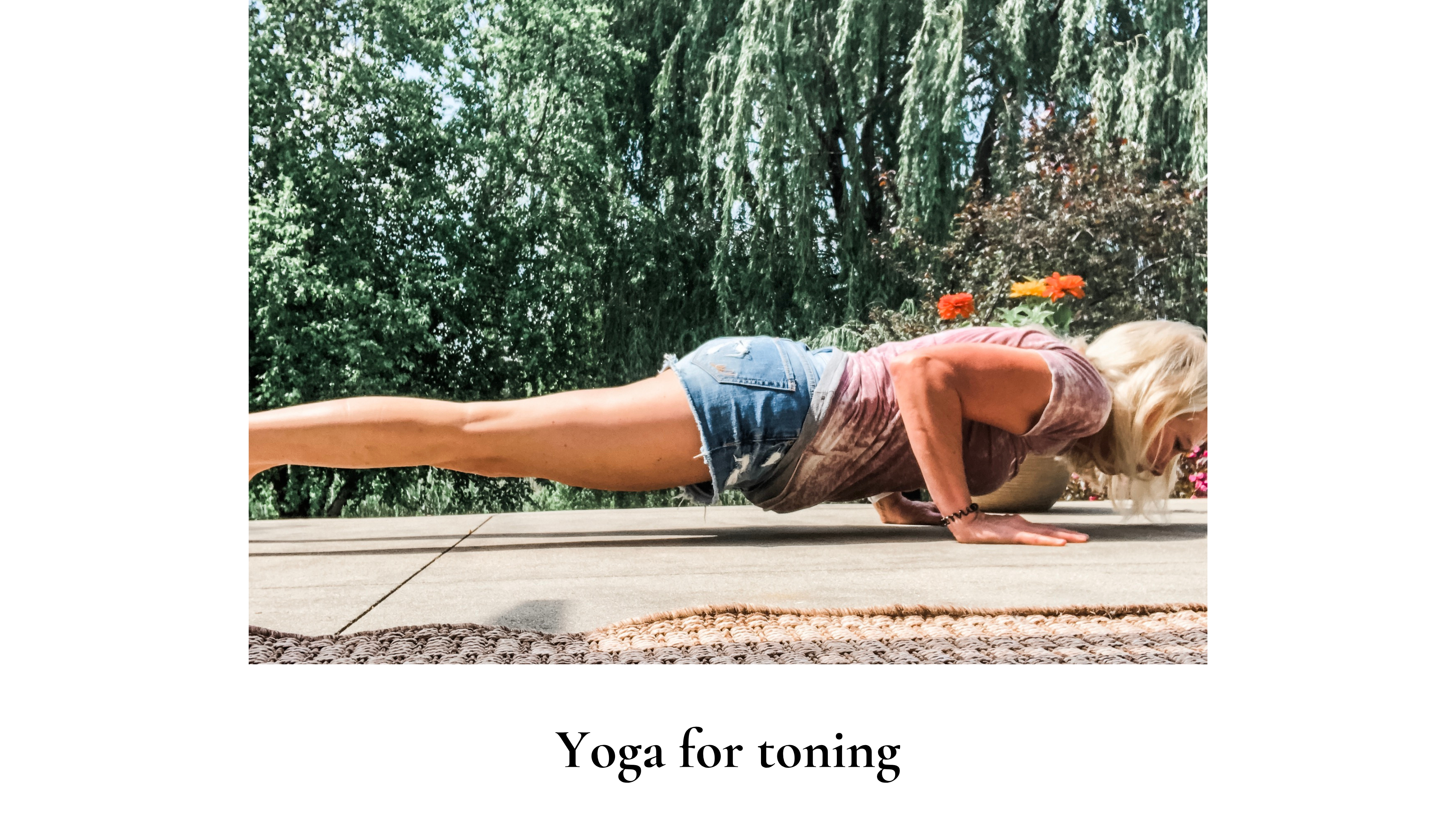 yoga for toning