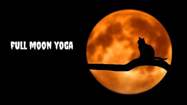 full moon yoga