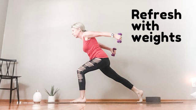 refresh with weights