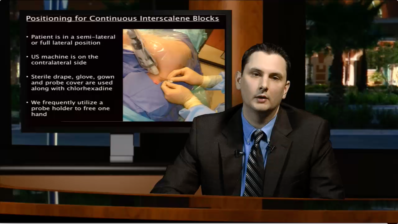 Continuous Interscalene Catheters