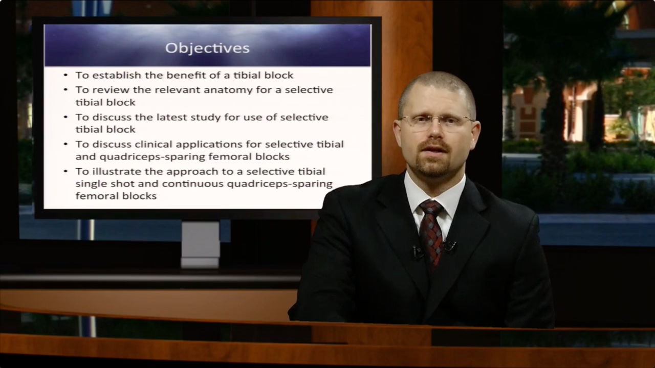 Selective Tibial & Quadriceps Sparing Continuous Femoral Blocks