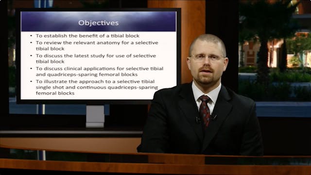 Selective Tibial & Quadriceps Sparing...