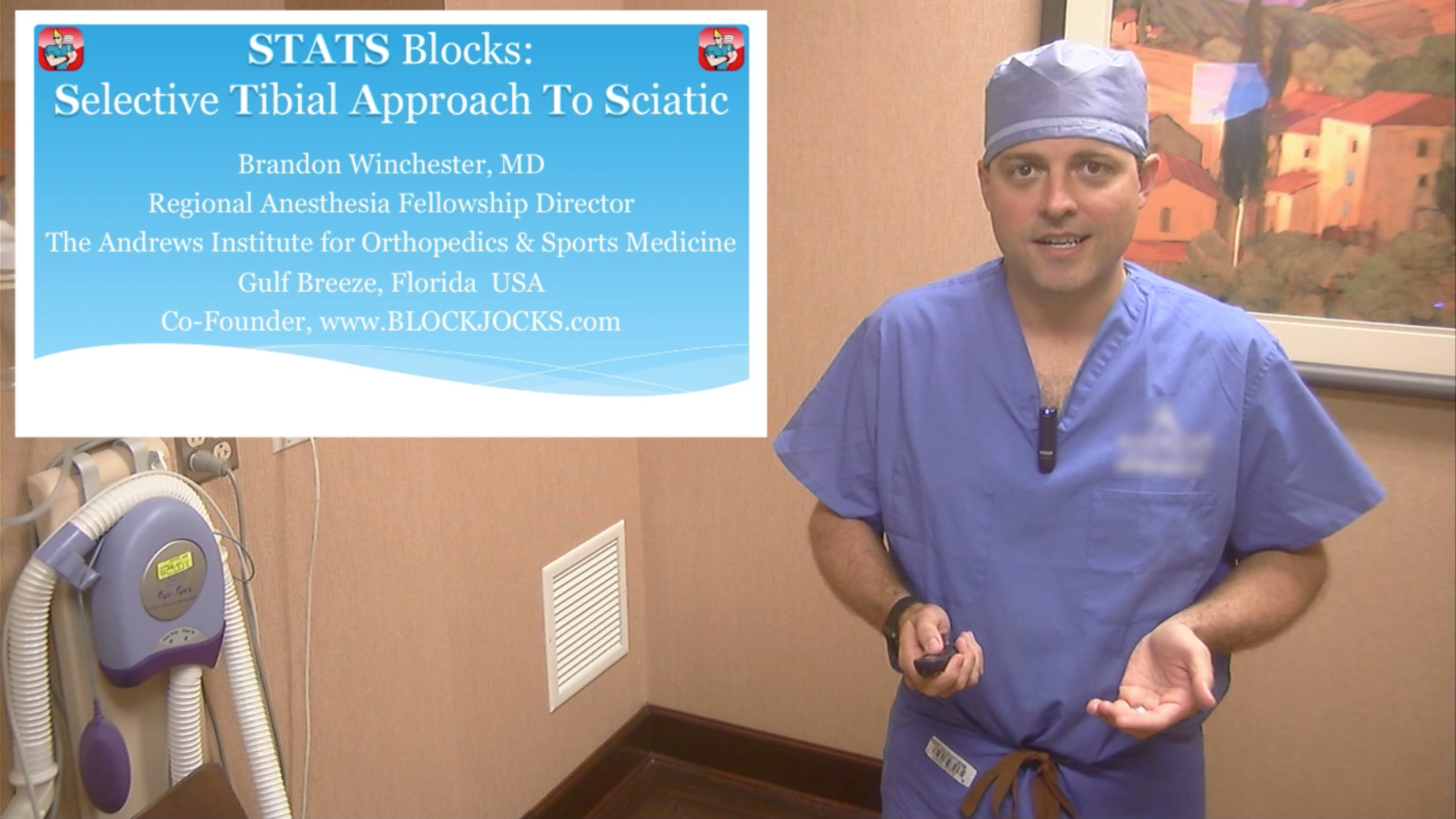 STATS Blocks: Selective Tibial Approach To Sciatic