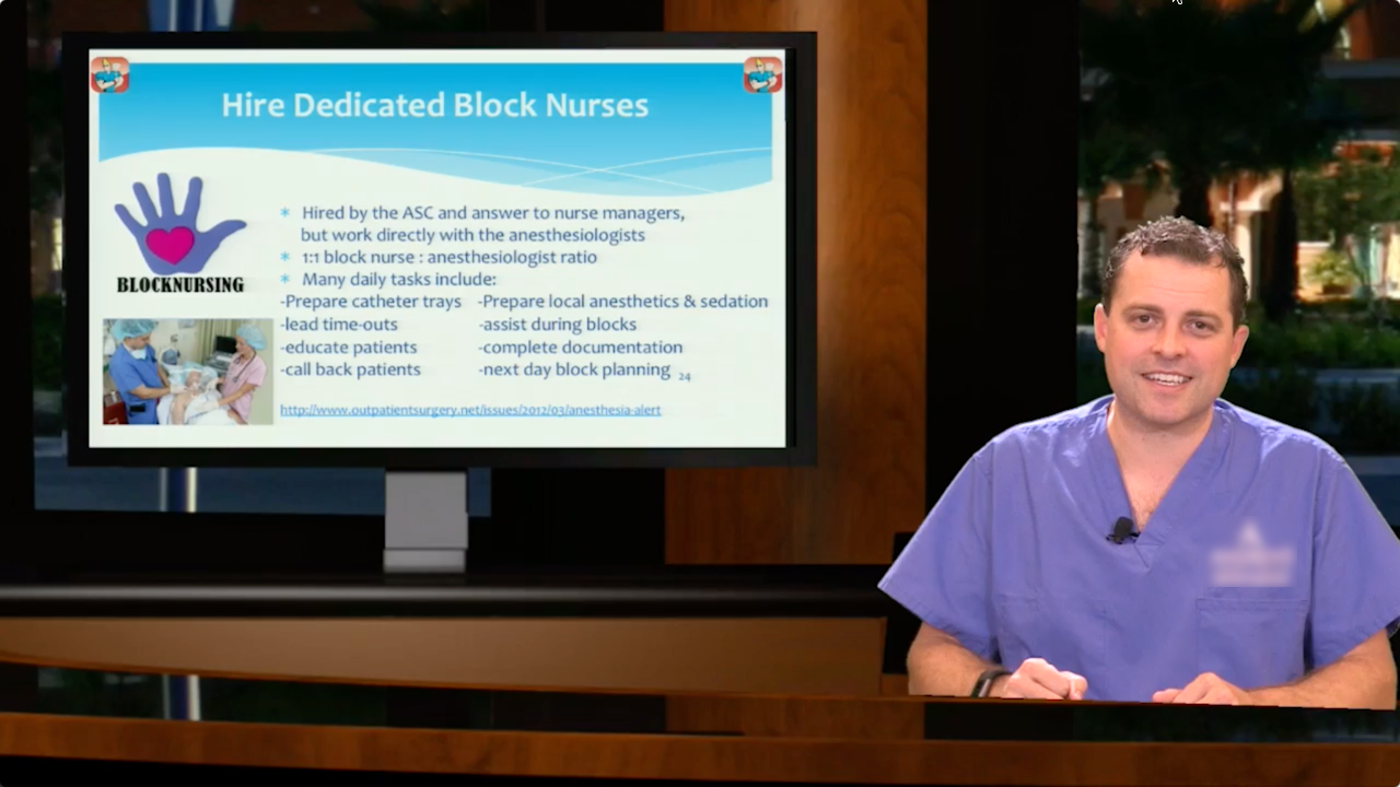 10 Keys to a Successful Outpatient CPNB Program