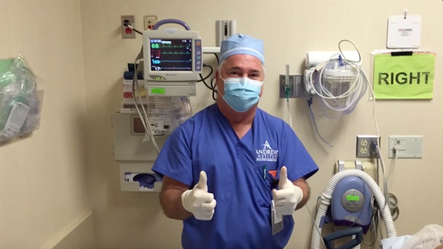 Interscalene Catheter with iPhone Time Lapse Video