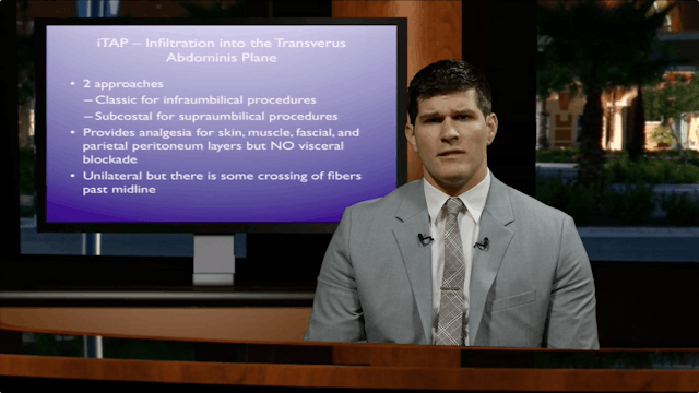 i-TAP Blocks with Liposomal Bupivacaine