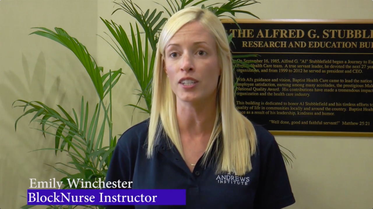 2019 Block Nurse Course at the Andrews Institute