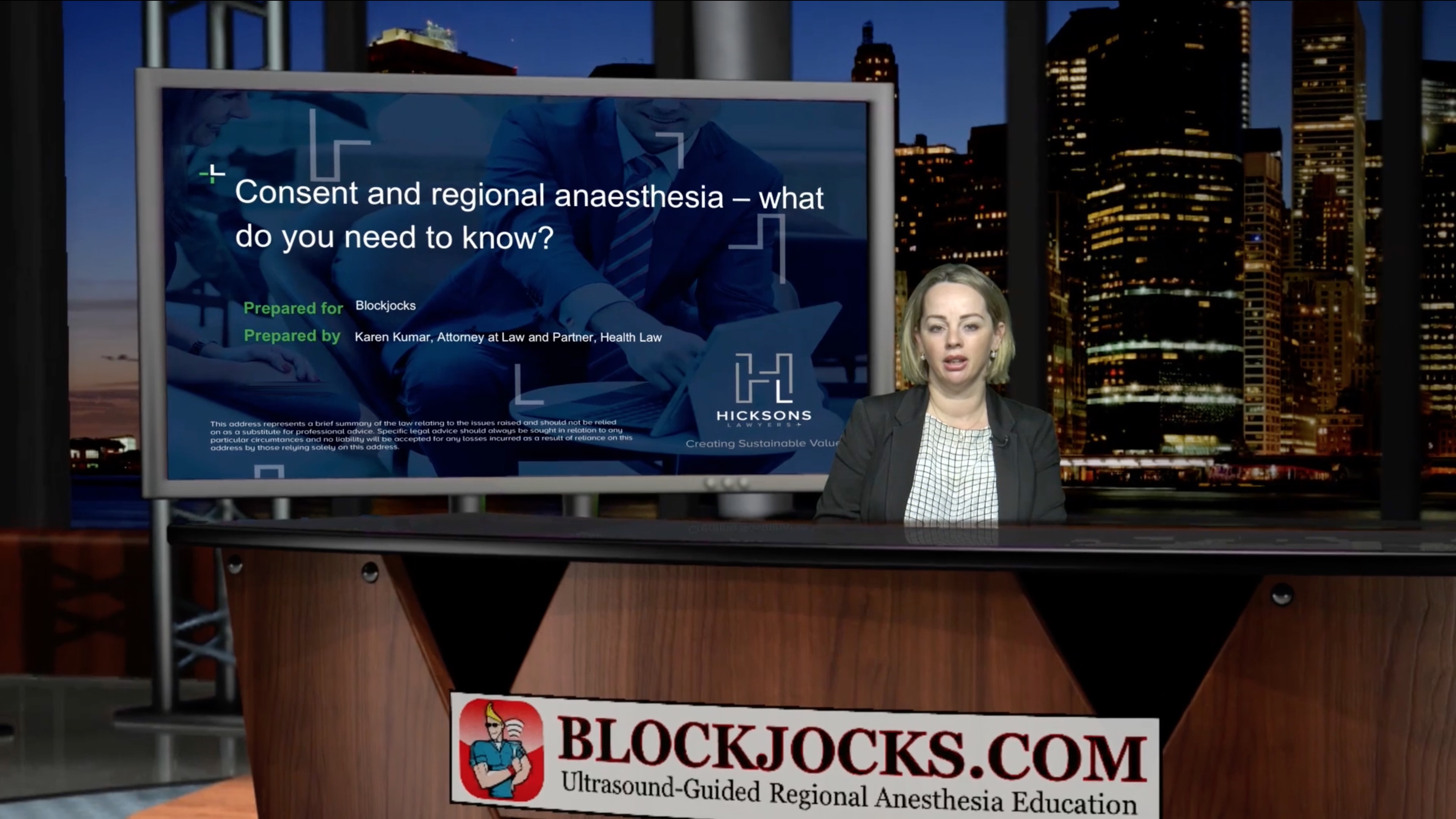 *NEW* Consent and Regional Anaesthesia